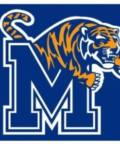 Memphis Tigers Hand Flag 3X5ft Banner Polyester with 2 Brass Grommets