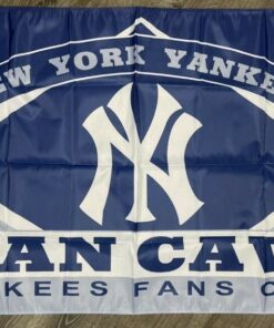 New York Yankees Man-Cave Flag 3x5 ft Sports Baseball Banner Garage Bar Pub