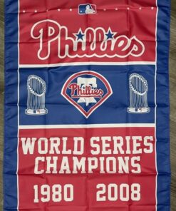 Philadelphia Phillies World Series Championship Flag 3x5 ft Sports Banner