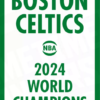 Boston Celtics Flag 3x5ft Banner Polyester basketball World Champions 2024