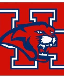Houston Cougars Team Sport Flag 3X5ft Banner Polyester with 2 Brass Grommets