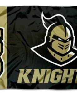 UCF Knights Team Sport Black Flag 3X5ft Banner USA Polyester
