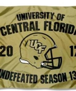 UCF Knights Team Sport Flag 3X5ft Banner USA Polyester with 2 Brass Grommets