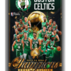 Boston Celtics Basketball Team Champions 2024 Flag