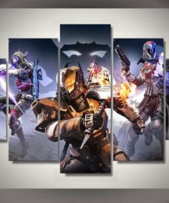 Destiny Video Game No Frame 5 Piece Canvas Wall Art Home Decor