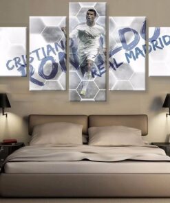 No Frame Cristiano Ronaldo Real Madrid Soccer Canvas Wall Art Home Decor