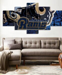 No Frame Los Angeles Rams Fans Canvas Print Wall Art Home Decor