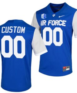 Custom Air Force Falcons Jersey Name and Number NCAA College Football Blue