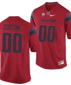 Custom Arizona Wildcats Jersey Name and Number NCAA College Football Red New