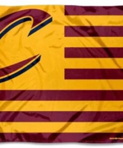 Cleveland Cavaliers Basketball Club Yellow Flag 3X5Ft Polyester Banner USA Digital Print