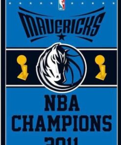 Dallas Mavericks Champions Flag 3X5Ft Polyester Banner USA Digital Print