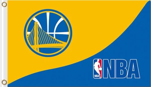 Charming Golden State Warriors Flag 3X5Ft Polyester Banner USA Digital Print
