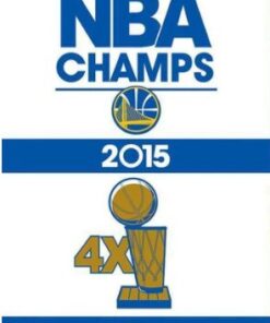 Golden State Warriors 2015 Champs Flag 3X5Ft Polyester Banner USA Digital Print
