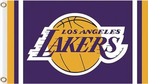 Los Angeles Lakers Club Sport US Flag 3X5Ft Polyester Banner USA Digital Print