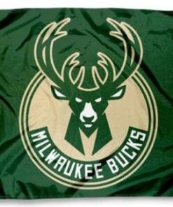 Milwaukee Bucks Club US Flag 3X5Ft Polyester Banner USA Digital Print