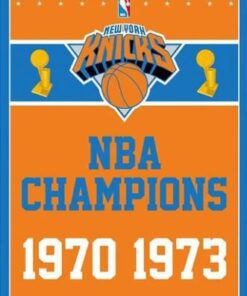 New York Knicks Champions Flag 3X5Ft Polyester Banner USA Digital Print