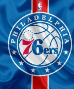 Philadelphia 76ers Custom US Flag 3X5Ft Polyester Banner USA Digital Print