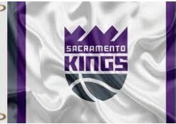 Sacramento Kings Custom US Flag 3X5Ft Polyester Banner USA Digital Print