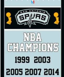 San Antonio Spurs Champions Flag 3X5Ft Polyester Banner USA Digital Print