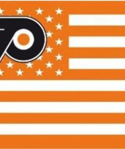 Philadelphia Flyers Star US Flag 3X5Ft Polyester Digital Print Banner USA