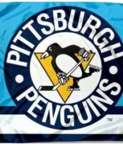 Pittsburgh Penguins Vintage Flag 3X5Ft Polyester Digital Print Banner USA
