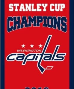 Washington Capitals Stanley Cup Champion Flag 3X5Ft Polyester Digital Print Banner USA