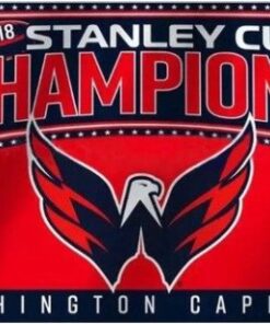Washington Capitals 2018 Champions Flag 3X5Ft Polyester Digital Print Banner USA