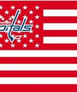 Washington Capitals Star Flag 3X5Ft Polyester Digital Print Banner USA