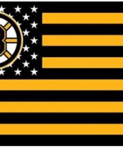 Boston Bruins Star Flag 3X5Ft Polyester Digital Print Banner USA