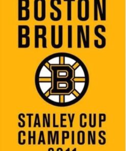 Boston Bruins Stanley Cup Champions Flag 3X5Ft Polyester Digital Print Banner USA