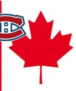 Montreal Canadiens Canada Flag 3X5Ft Polyester Digital Print Banner USA