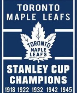 1918-1967 Toronto Maple Leafs Stanley Cup Champions Flag 3X5Ft Polyester Digital Print Banner USA