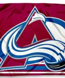 Colorado Avalanche US Flag 3X5Ft Polyester Digital Print Banner USA