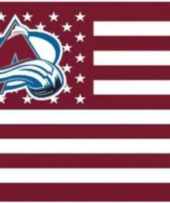 Colorado Avalanche Team US Flag 3X5Ft Polyester Digital Print Banner USA