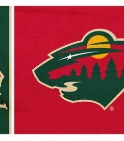 Minnesota Wild Flag 3X5Ft Polyester Digital Print Banner USA