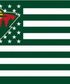 Minnesota Wild Star Flag 3X5Ft Polyester Digital Print Banner USA