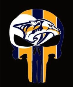 Nashville Predators Team Vertical Flag 3X5Ft Polyester Digital Print Banner USA