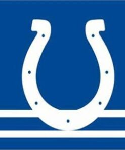 Indianapolis Colts Three Lines Flag 3X5 Ft Polyester Banner USA 90x150cm