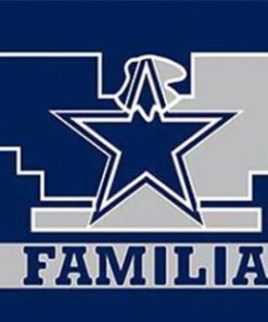Dallas Cowboys Familia Flag 3X5 Ft Polyester Banner USA 90x150cm