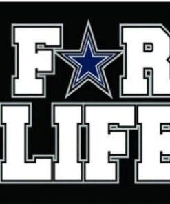 Dallas Cowboys FOR LIFE Flag 3X5 Ft Polyester Banner USA 90x150cm