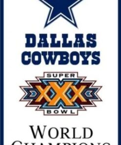 Dallas Cowboys World Champions 1995 Flag 3X5 Ft Polyester Banner USA 90x150cm