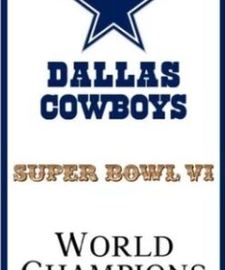 Dallas Cowboys World Champions 1971 Flag 3X5 Ft Polyester Banner USA 90x150cm