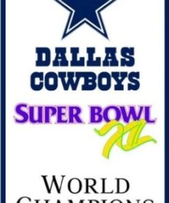 Dallas Cowboys World Champions 1977 Flag 3X5 Ft Polyester Banner USA 90x150cm
