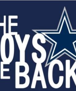Dallas Cowboys The Boys Are Back Flag 3X5 Ft Polyester Banner USA 90x150cm