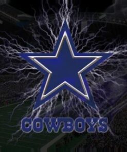 Dallas Cowboys Lightning Sport Team Flag 3X5 Ft Polyester Banner USA 90x150cm