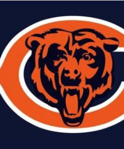 Chicago Bears Digital US Flag 3X5 Ft Polyester Banner USA 90x150cm