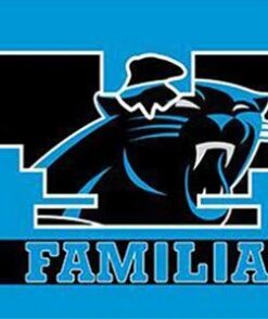Carolina Panthers Familia Flag 3X5 Ft Polyester Banner USA 90x150cm