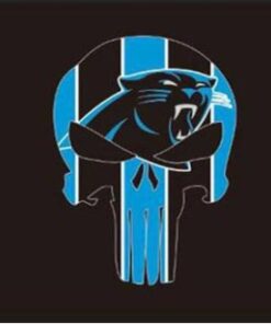 Carolina Panthers Black Flag 3X5 Ft Polyester Banner USA 90x150cm