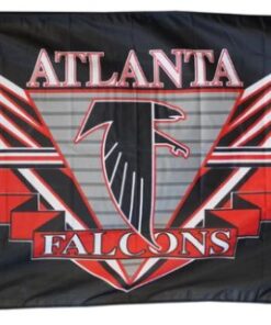 Atlanta Falcons Endzone Flag 3X5 Ft Polyester Banner USA 90x150cm