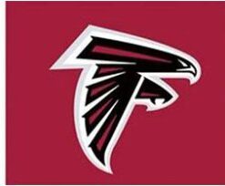 Atlanta Falcons Strip US Flag 3X5 Ft Polyester Banner USA 90x150cm